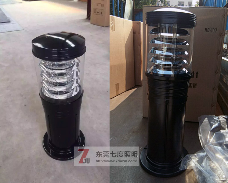 东莞91香蕉视频在线下载照明(QDCPD-YZ00)160cm户外圆柱庭院草坪灯实物图片