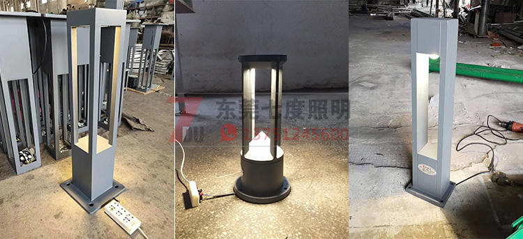 91香蕉视频在线下载照明户外LED草坪灯非标定制生产实拍图片